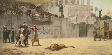 アッシリア王の気晴らし フレデリック・アーサー・ブリッジマン フレデリック・アーサー・ブリッジマン アラブ Oil Paintings